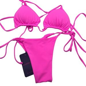 Hot Pink Swimwear